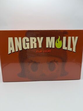 NEW, Sealed- POP MART Angry Molly Clay Court 200% Exclusive Silent Trick Figure